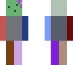 color man with slime
