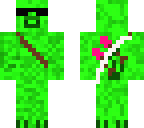 cool green pig