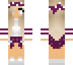 cute girl purple beauty