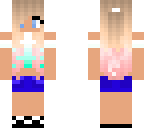 cute ombre hair girl
