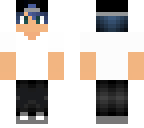 guy with blue hair