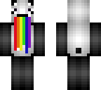 panda drooling rainbows