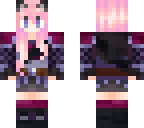 pink haired girl