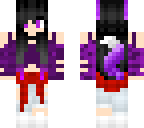 purple wolf girl