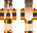 rainbow girl