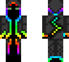 rainbow wizard with eyes