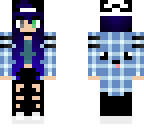 the blue girl