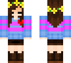 undertale frisk w flower crown