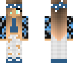 blue overalls