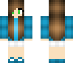 blue pretty girl