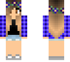 blue summer girl