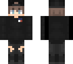 chibi red and black