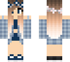 cute navy blue girl