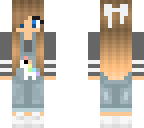 cute overall girl