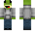 derpy frog in a sweatshirt