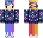 rainbow chibi boy pajamas