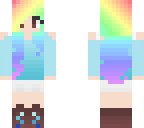 rainbow girl