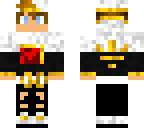 stabed gold boy