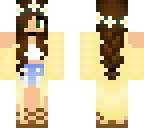 summer flower girl