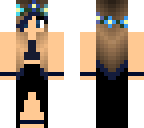 the blue dress lol ihni