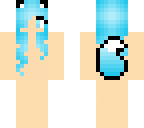 blue hair skin base