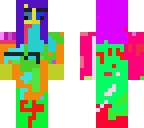 crazy paint girl