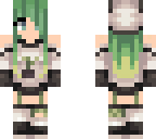 girl with green hair