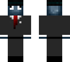 squid wearing suit and hat edit for someone