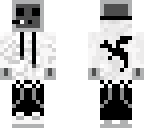 black and white slime