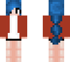 blue girl