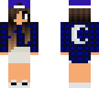 cute flannel girl