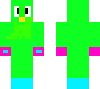 cute green bird