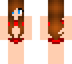 red bikini girl