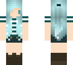 turquoise chibi