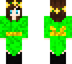 underswap chara in a dress