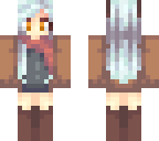 winter wolf girl