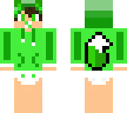 baby green fox boy