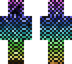 Black Rainbow | Minecraft Skin