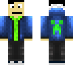 blue jacket