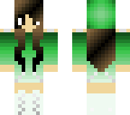 cute green girl