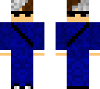 double face blue