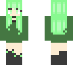 green girl