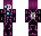 i thought purple hair would look cool on a cyborg