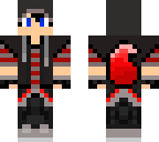 my hooded werewolf named aaron