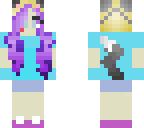 purple wolfie girl