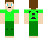 radioactive pajamas minecraft skin