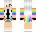 rainbow girl