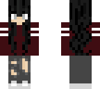 black hair