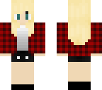 elsa plaid red