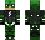 flash green suit and black plating 
